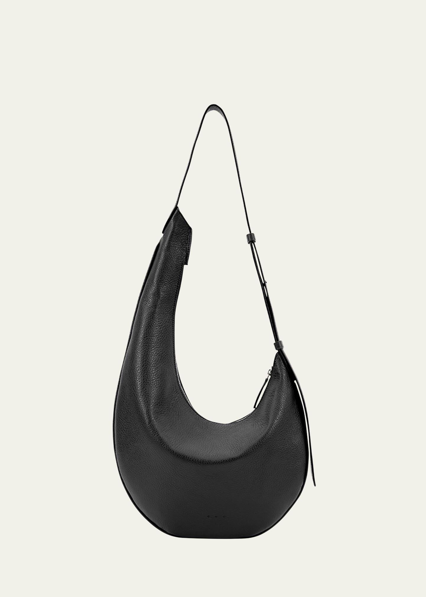 lune calfskin leather hobo bag