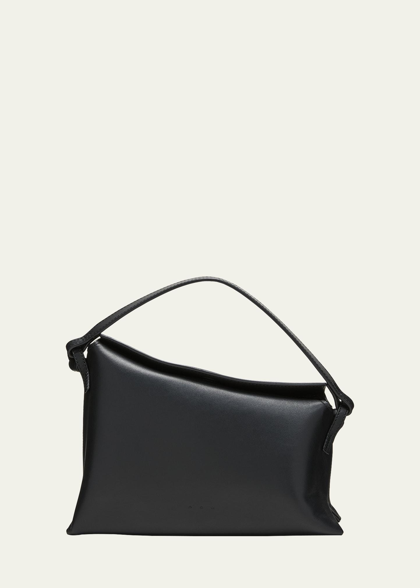 lune mini leather top-handle bag