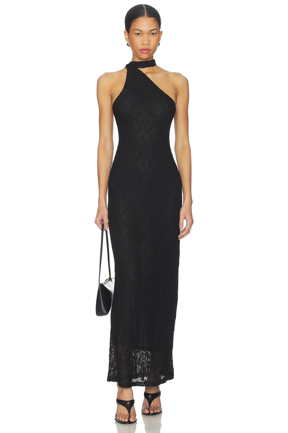 lux lace maxi dress