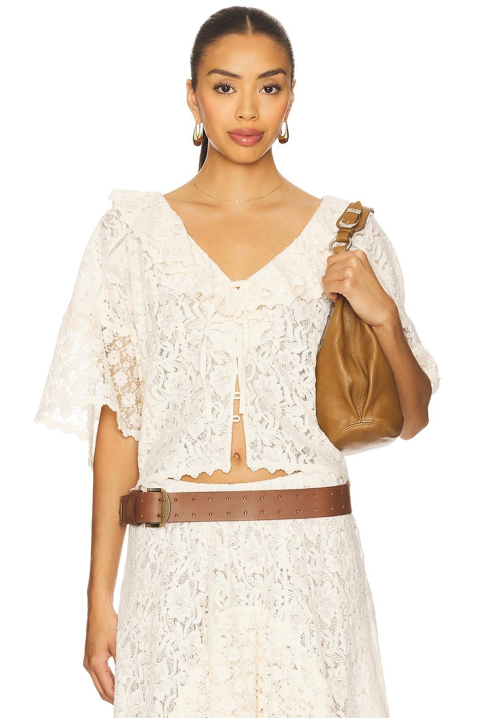 lux lisbon lace blouse