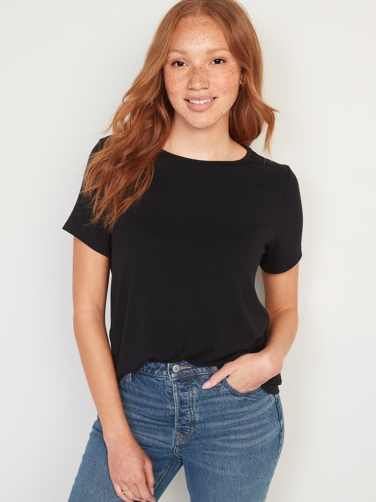 luxe crew-neck t-shirt