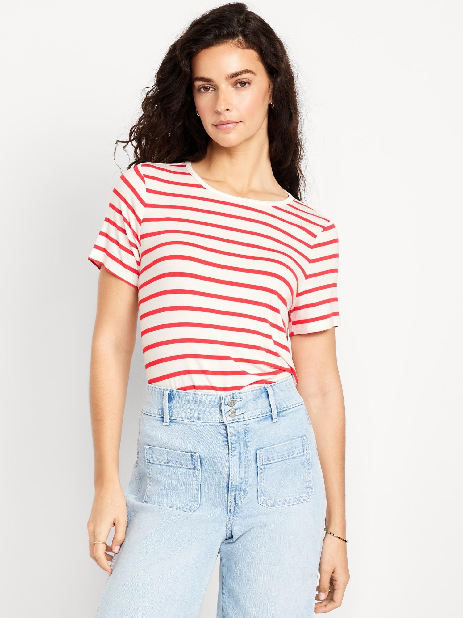 luxe crew-neck t-shirt