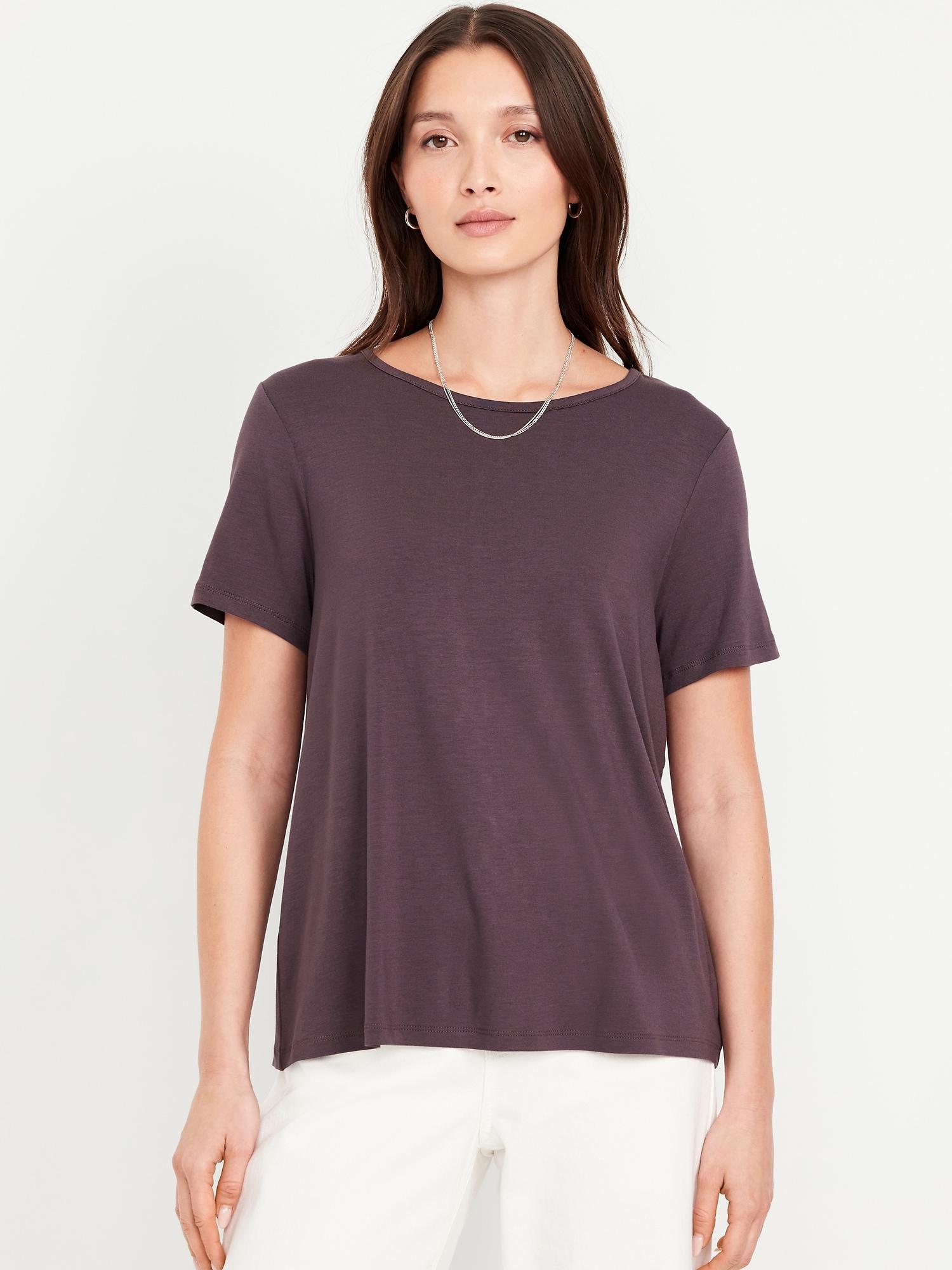 luxe crew-neck t-shirt