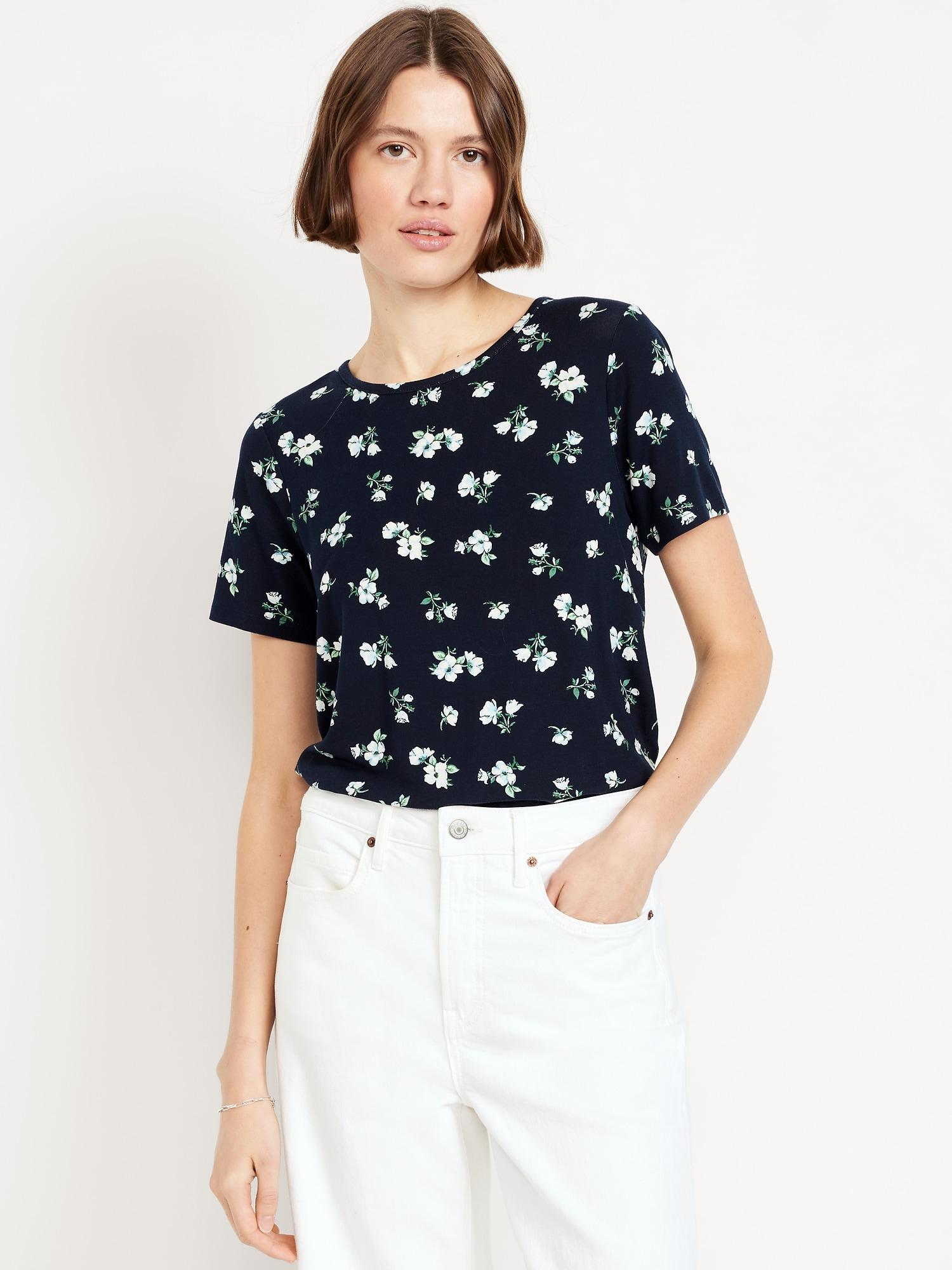 luxe crew-neck t-shirt
