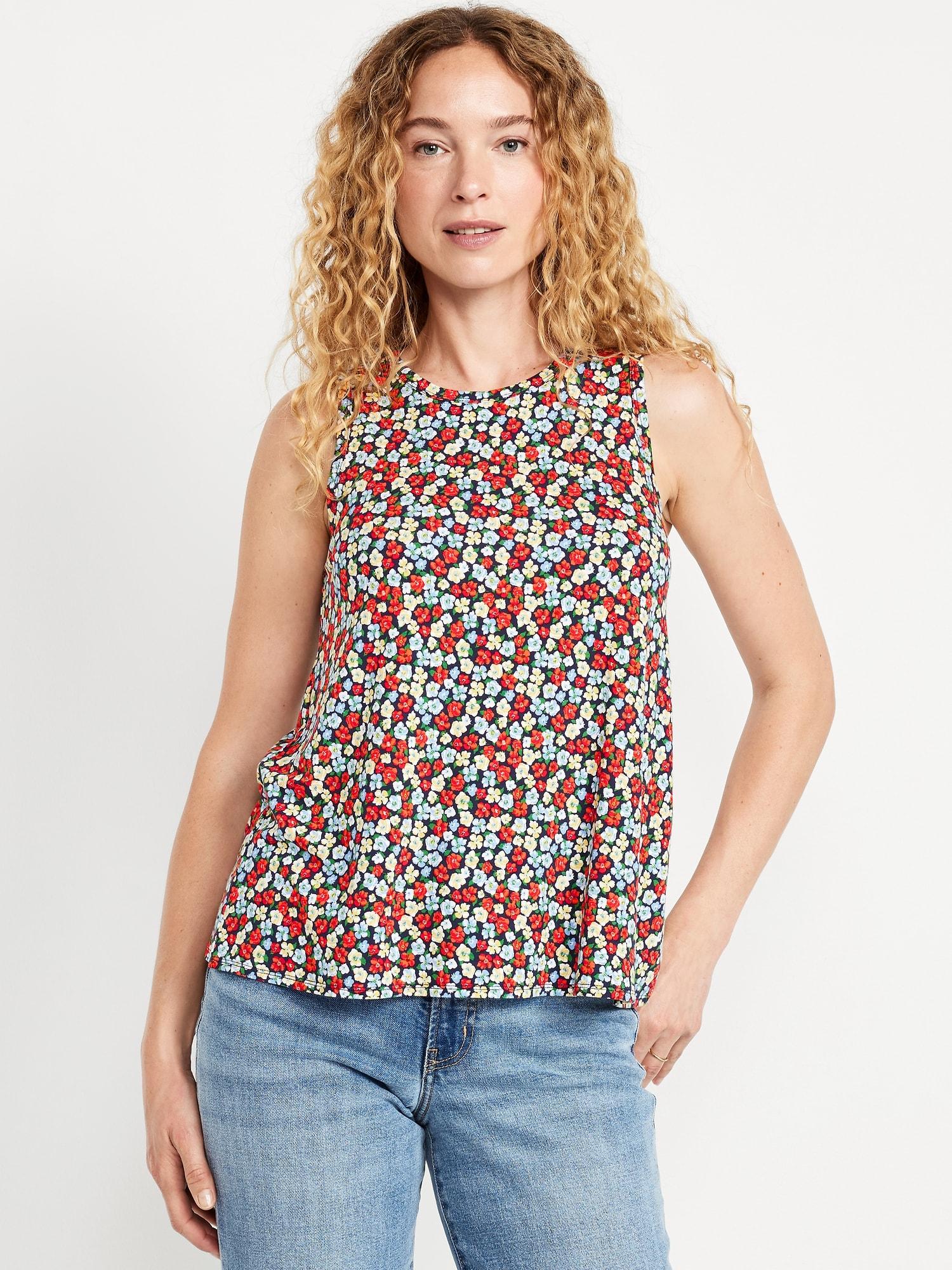 luxe sleeveless top