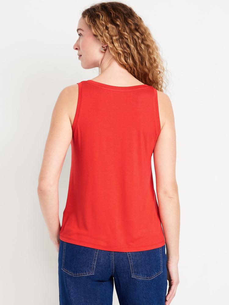 luxe tank top