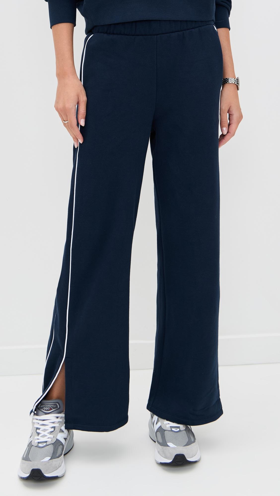 luxefleece piper wide leg pants