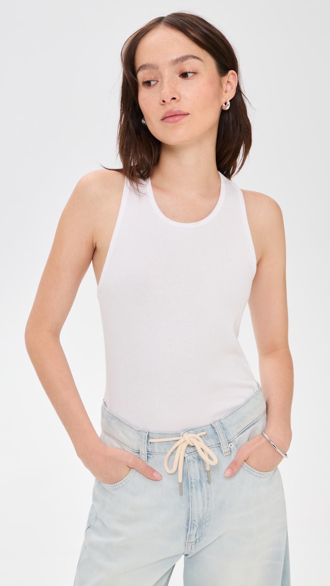 luxury rib tank top