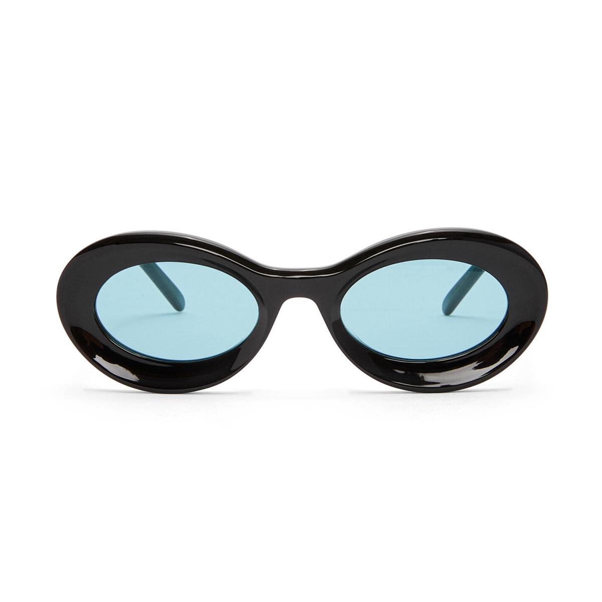 lw40110u 01v nero celluloid occhiali sole - women