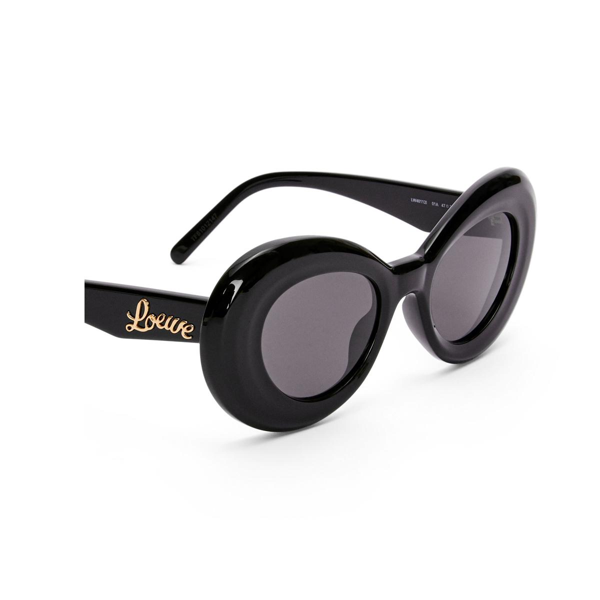 lw40112i 01a nero acetate occhiali sole - women