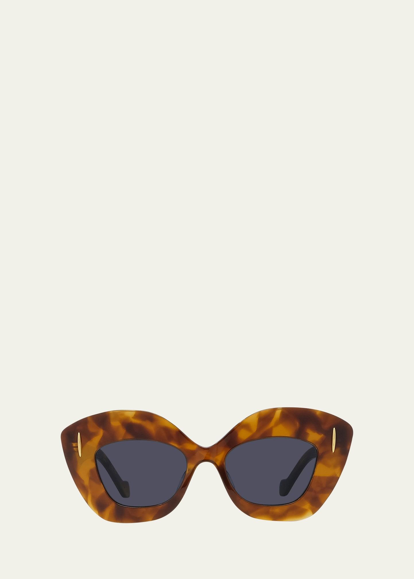 lw401271 cat-eye acetate sunglasses