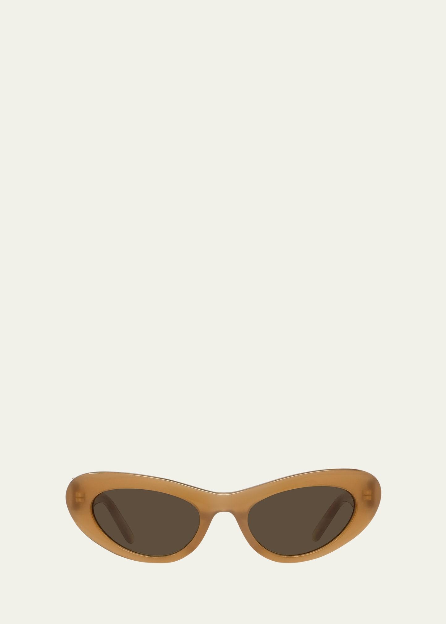 lw40156uw oval sunglasses