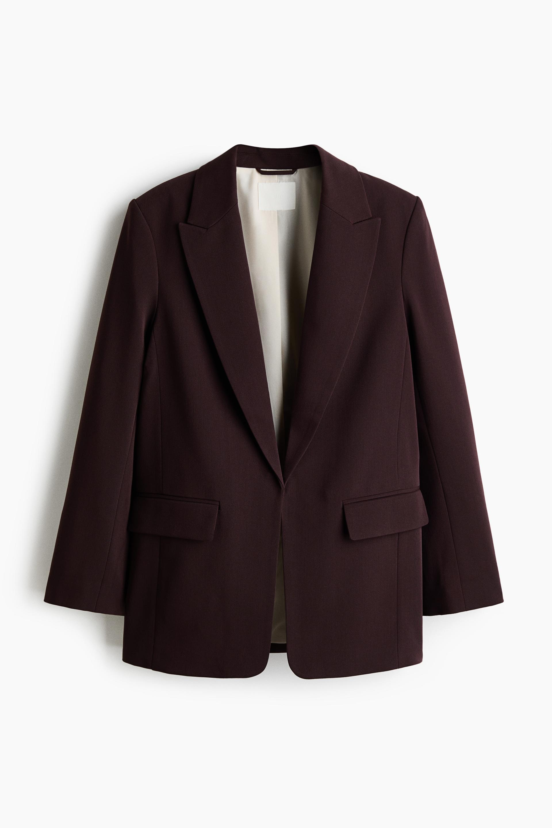 lyocell-blend blazer
