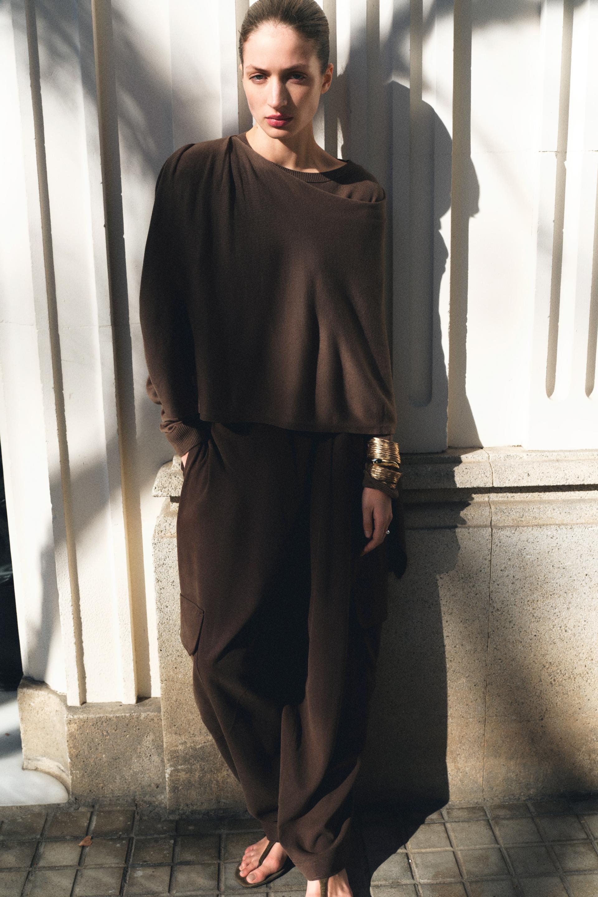 lyocell-blend cargo pants