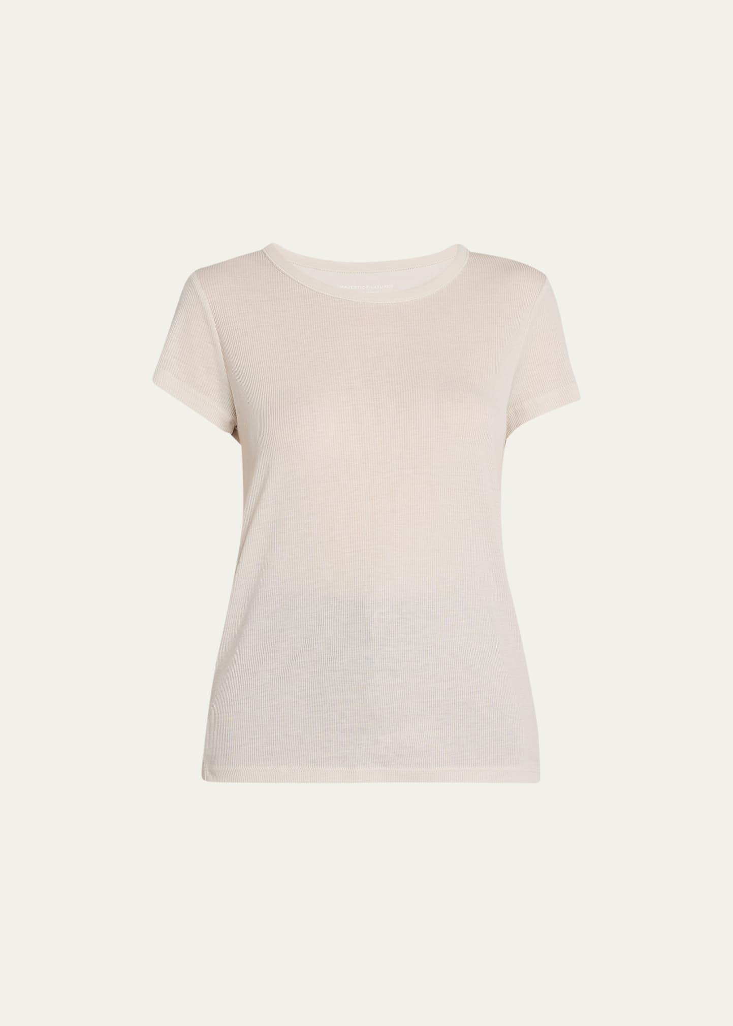 lyocell cotton baby ribbed tee