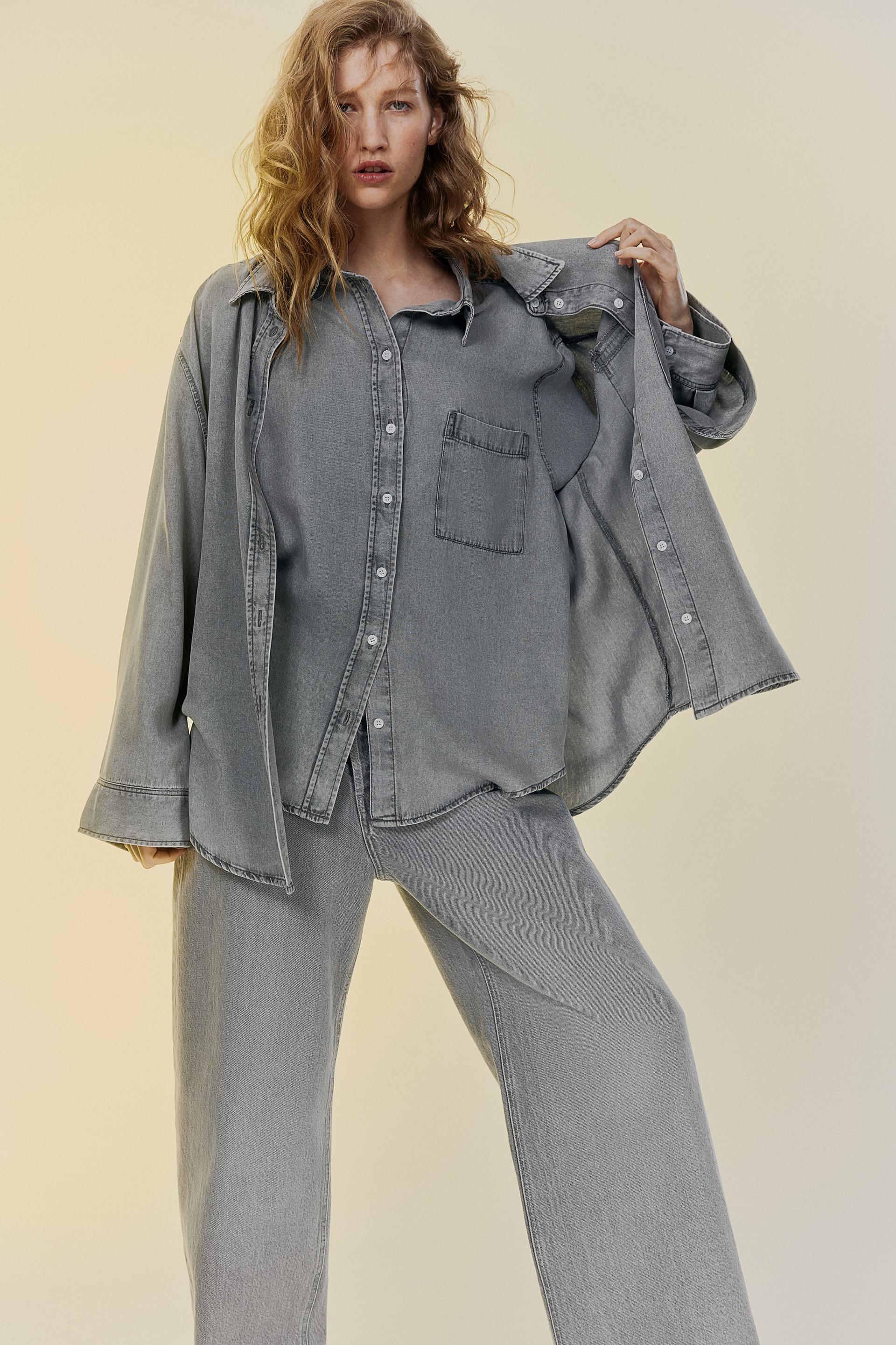 lyocell denim shirt