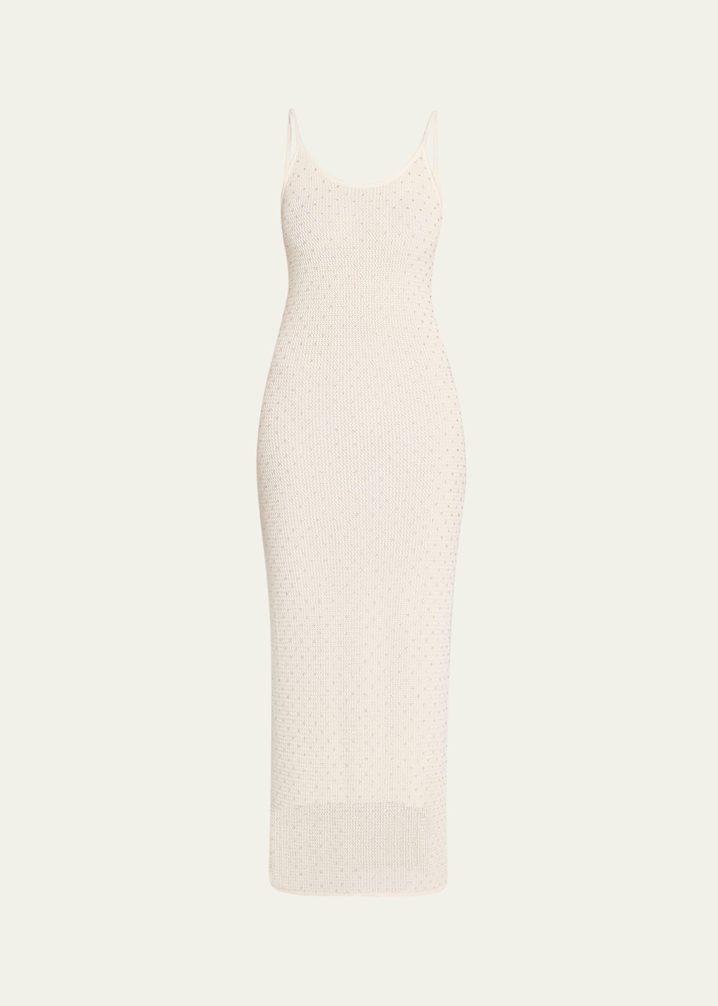 lyra embellished midi dress