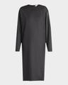 lysiane long-sleeve midi cashmere dress