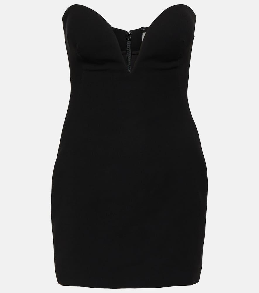 mônot crêpe minidress