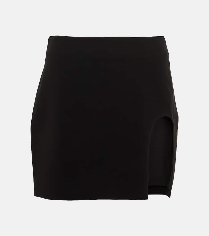 mônot crêpe miniskirt