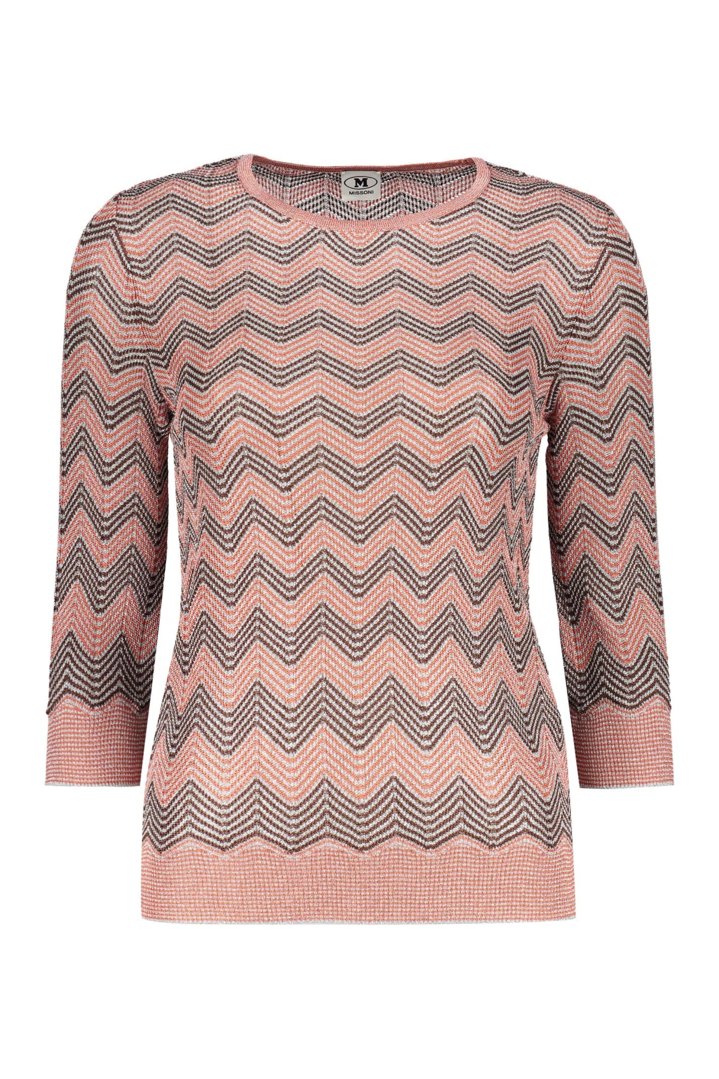 m missoni knitted top