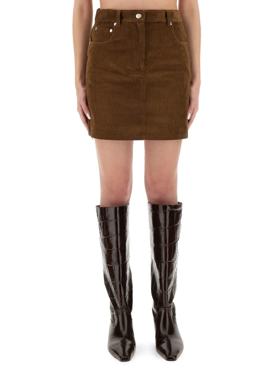 m05ch1n0 jeans corduroy skirt