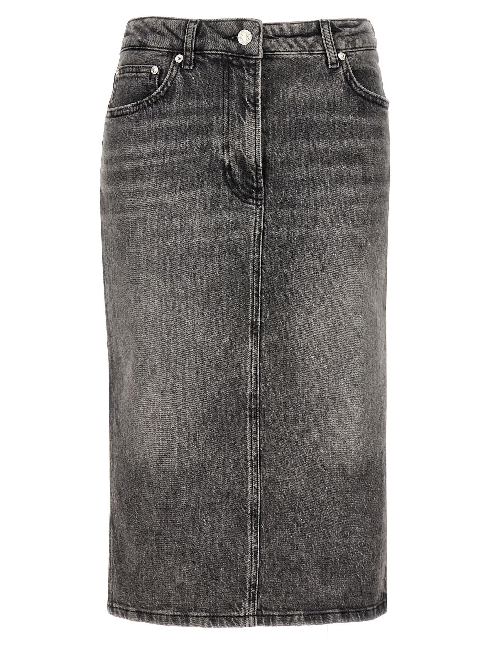 m05ch1n0 jeans denim skirt
