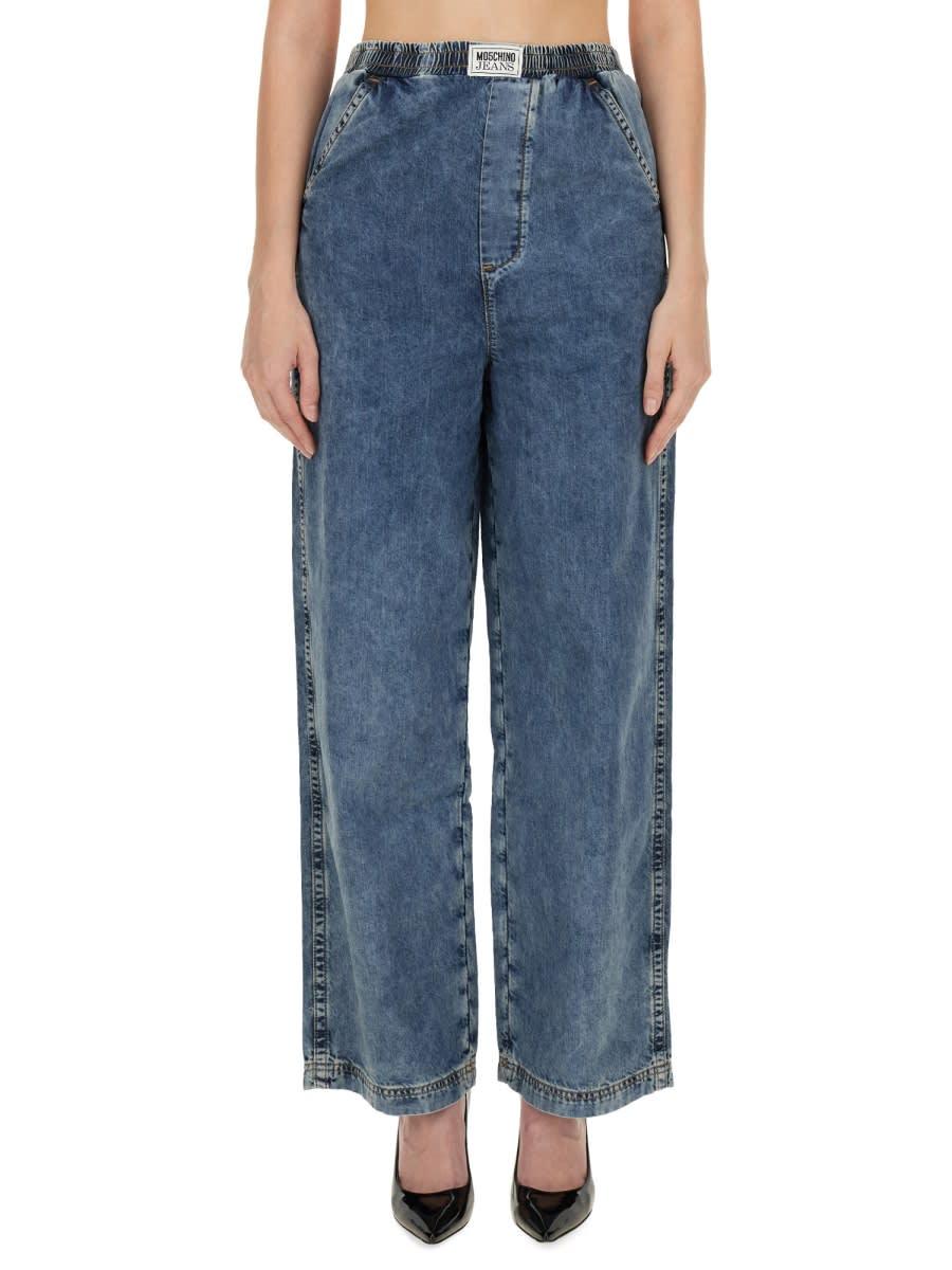 m05ch1n0 jeans jeans wide leg