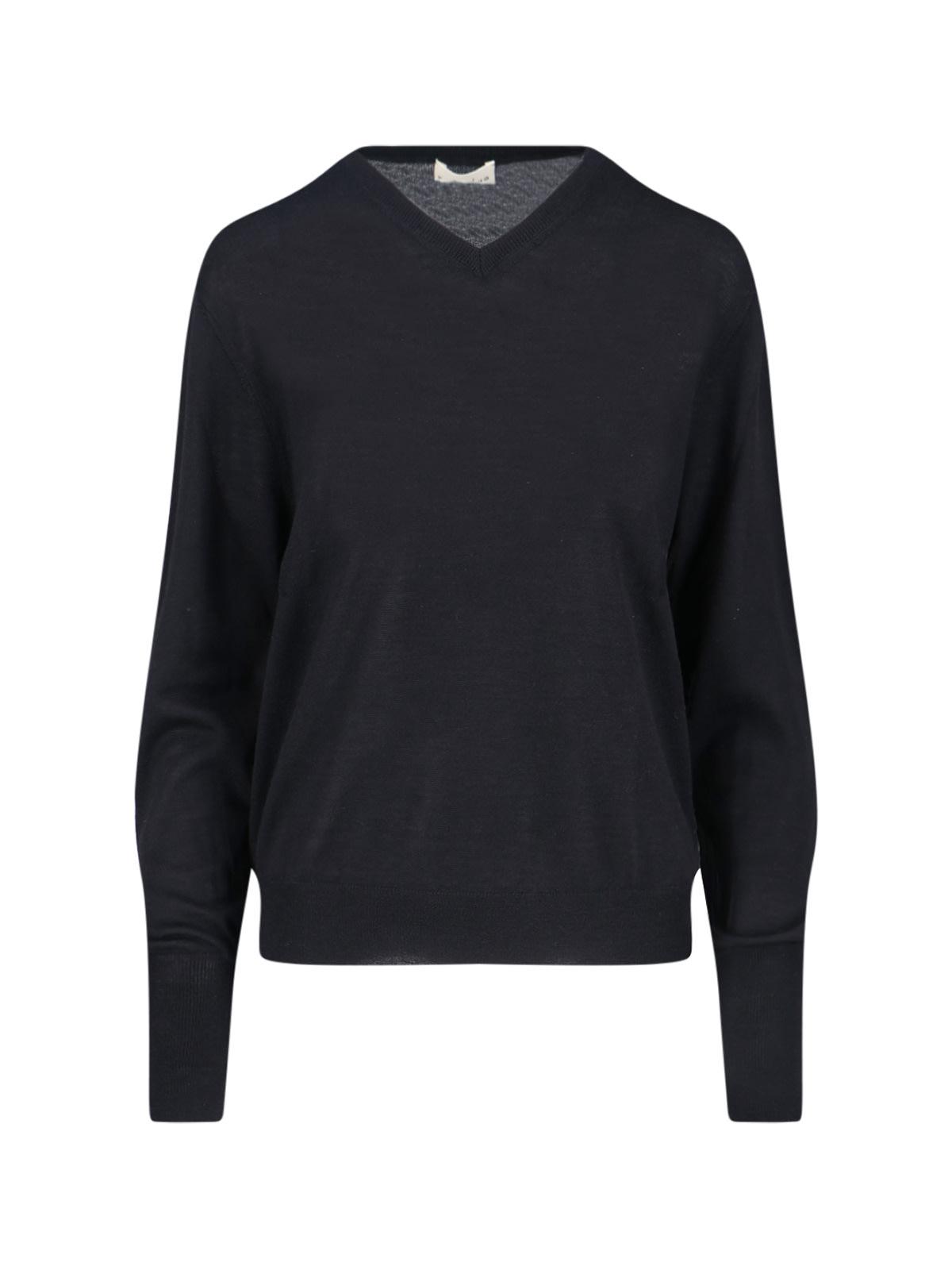 ma'ry'ya virgin wool and silk blend sweater