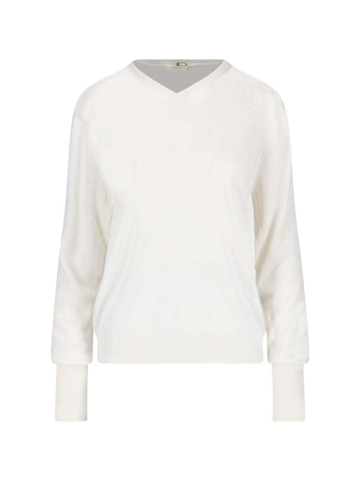 ma'ry'ya virgin wool and silk blend sweater