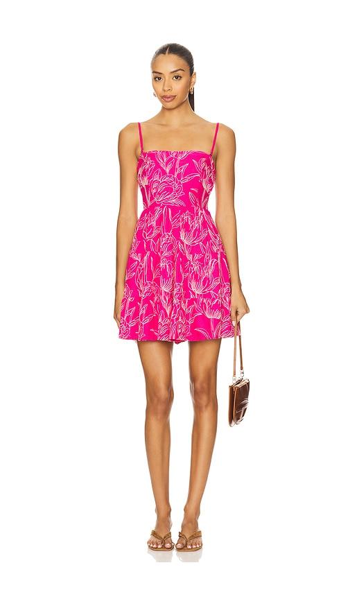 maaji emilia dress in pink.
