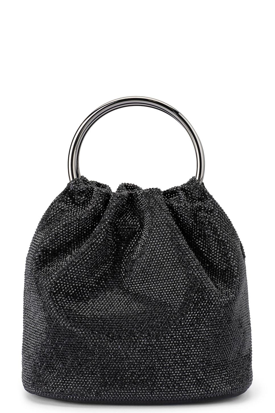 mabel crystal top handle bag