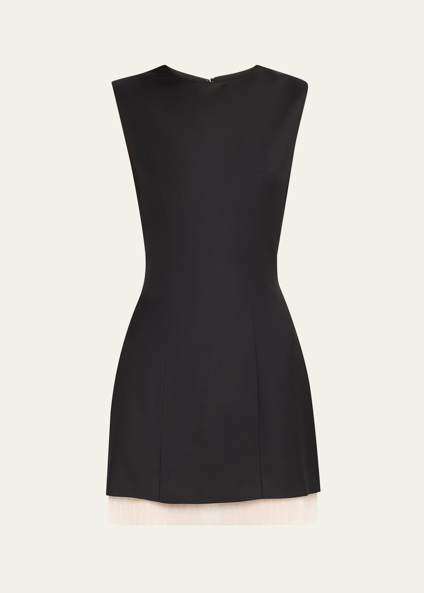 mabel high-neck mini dress