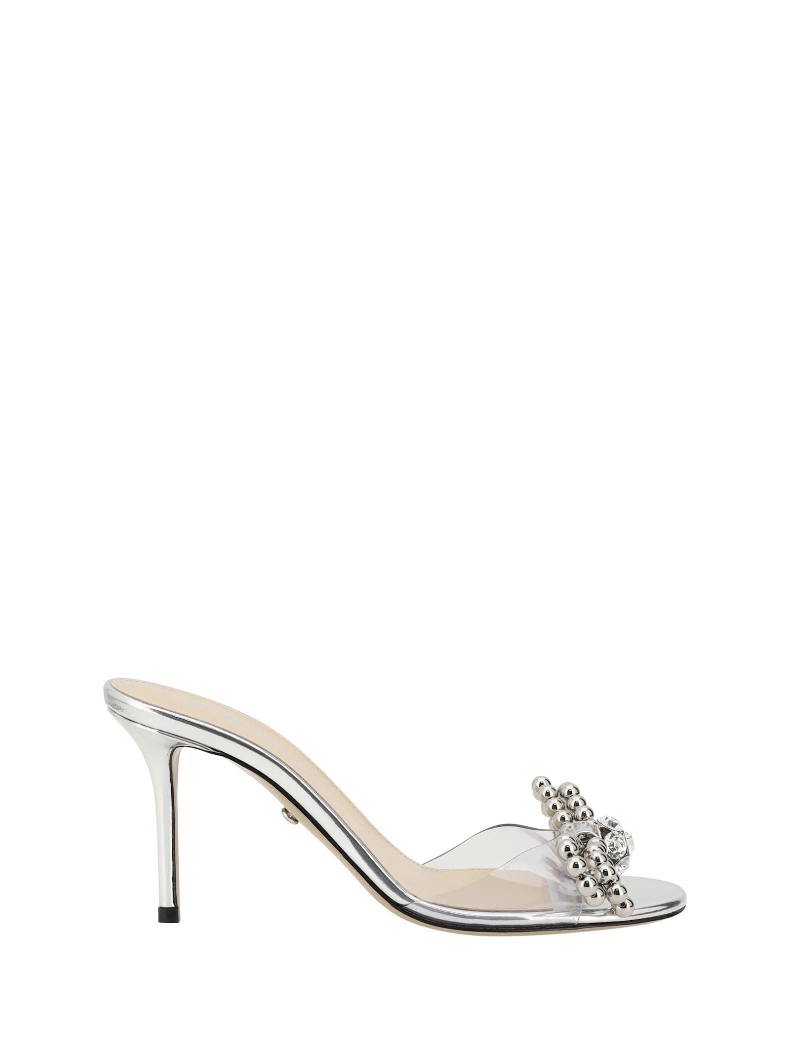 mach & mach sandals with bow