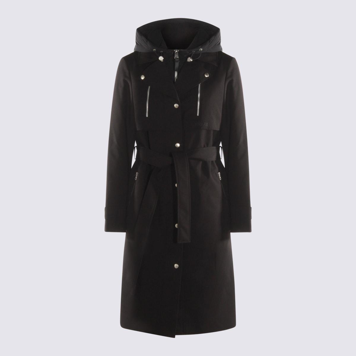 mackage black coat