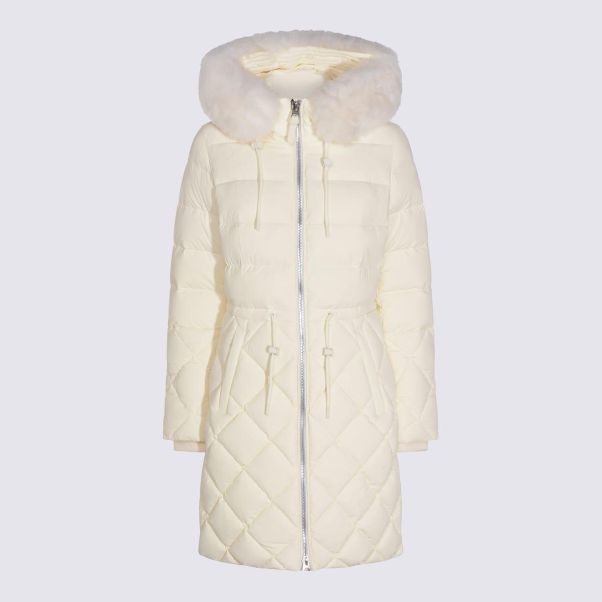 mackage cream down jacket