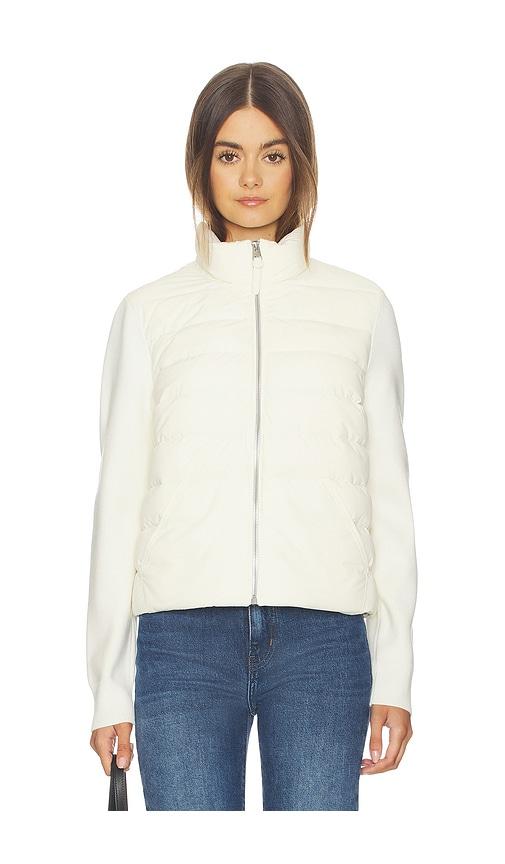 mackage gretel jacket in cream.
