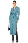 mad love denim midi dress