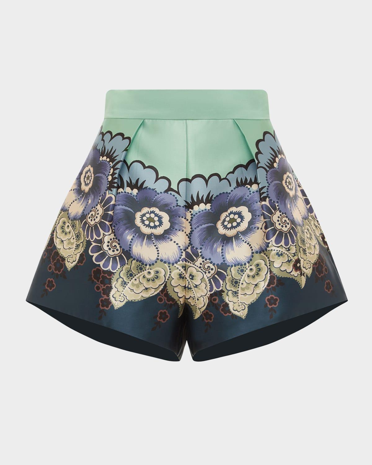 madalena floral shorts