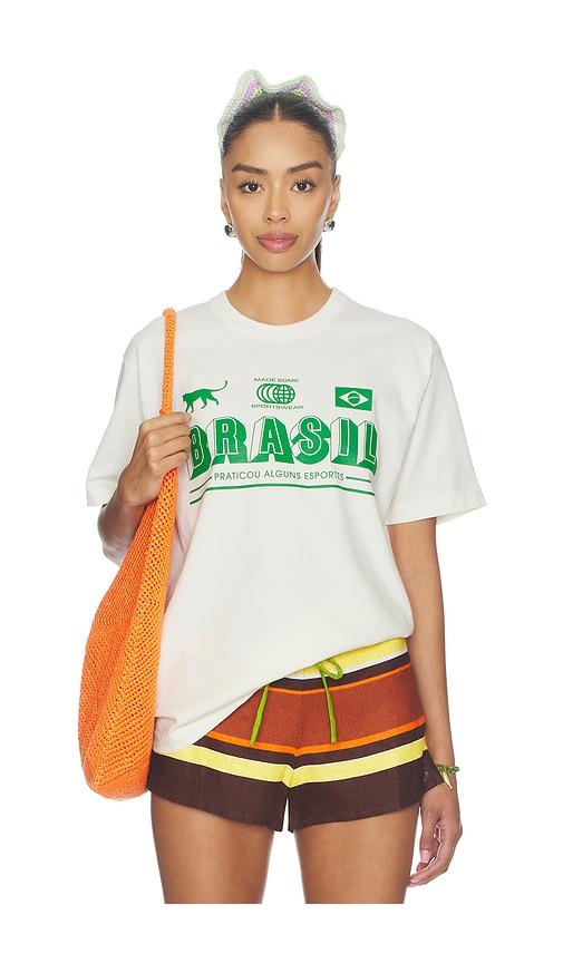 made some sportswear brasil sportwear t-shirt in white.