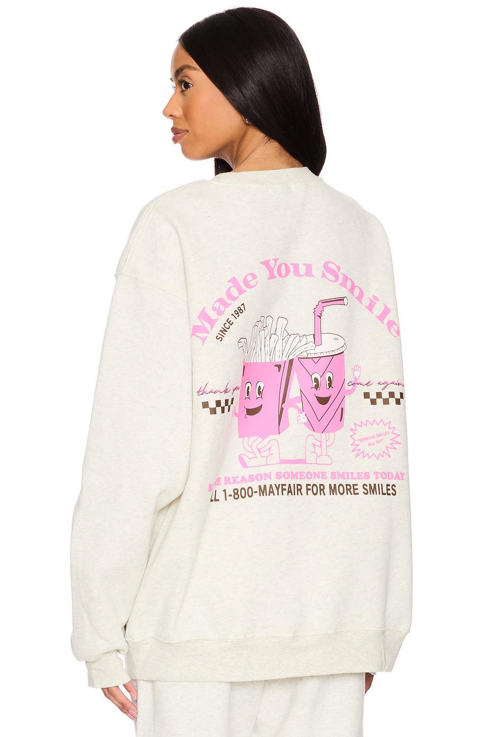made you smile crewneck