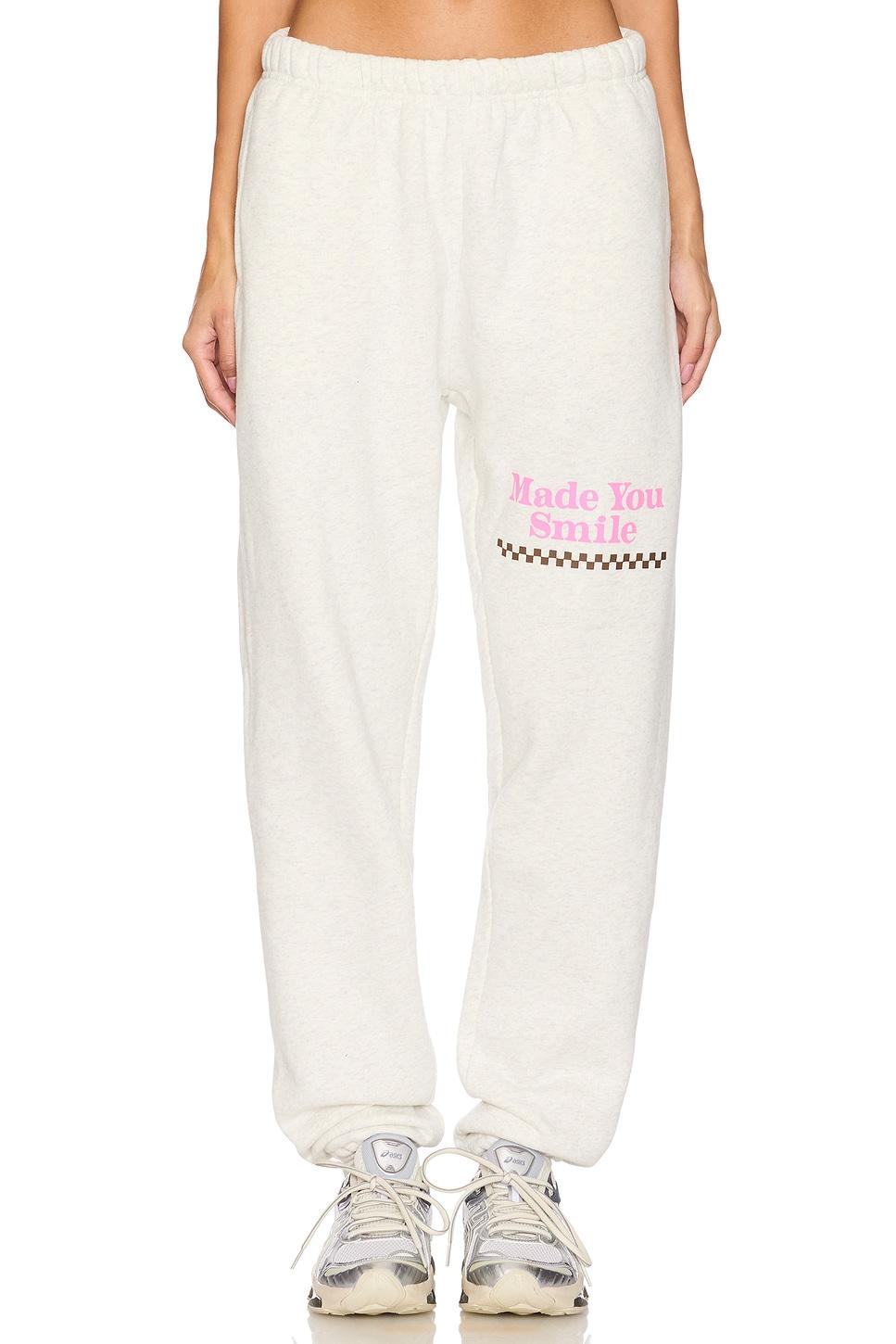made you smile sweatpants