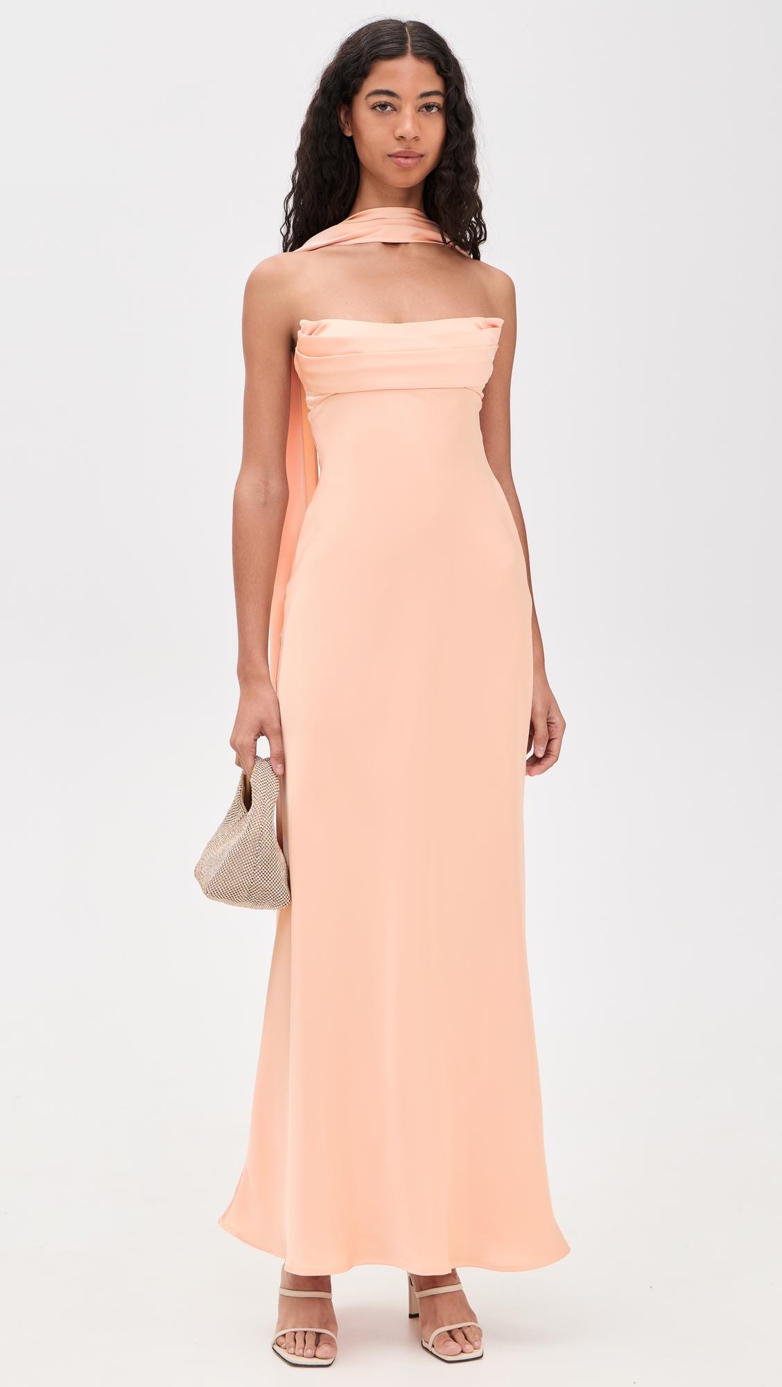 madeleine strapless maxi dress