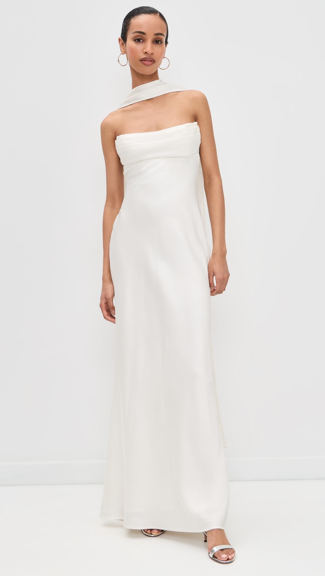 madeleine strapless maxi dress