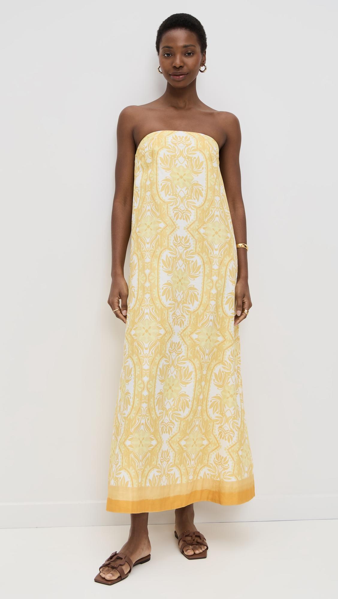 madeline strapless maxi dress