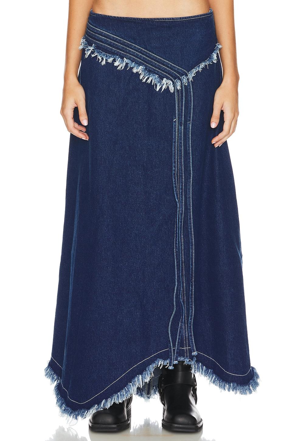 mademe denim skirt