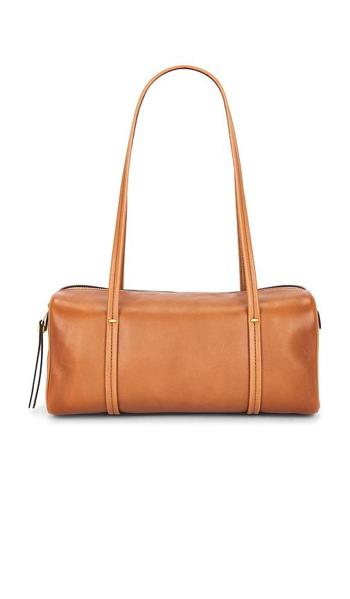 madewell brioche shoulder bag in brown.