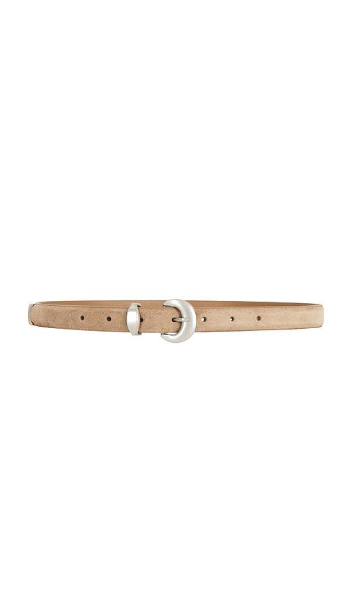 madewell lucie belt in nude.