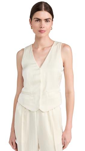 madewell women's flo top, cake batter, yellow, 14