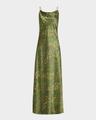 madison floral silk slip dress